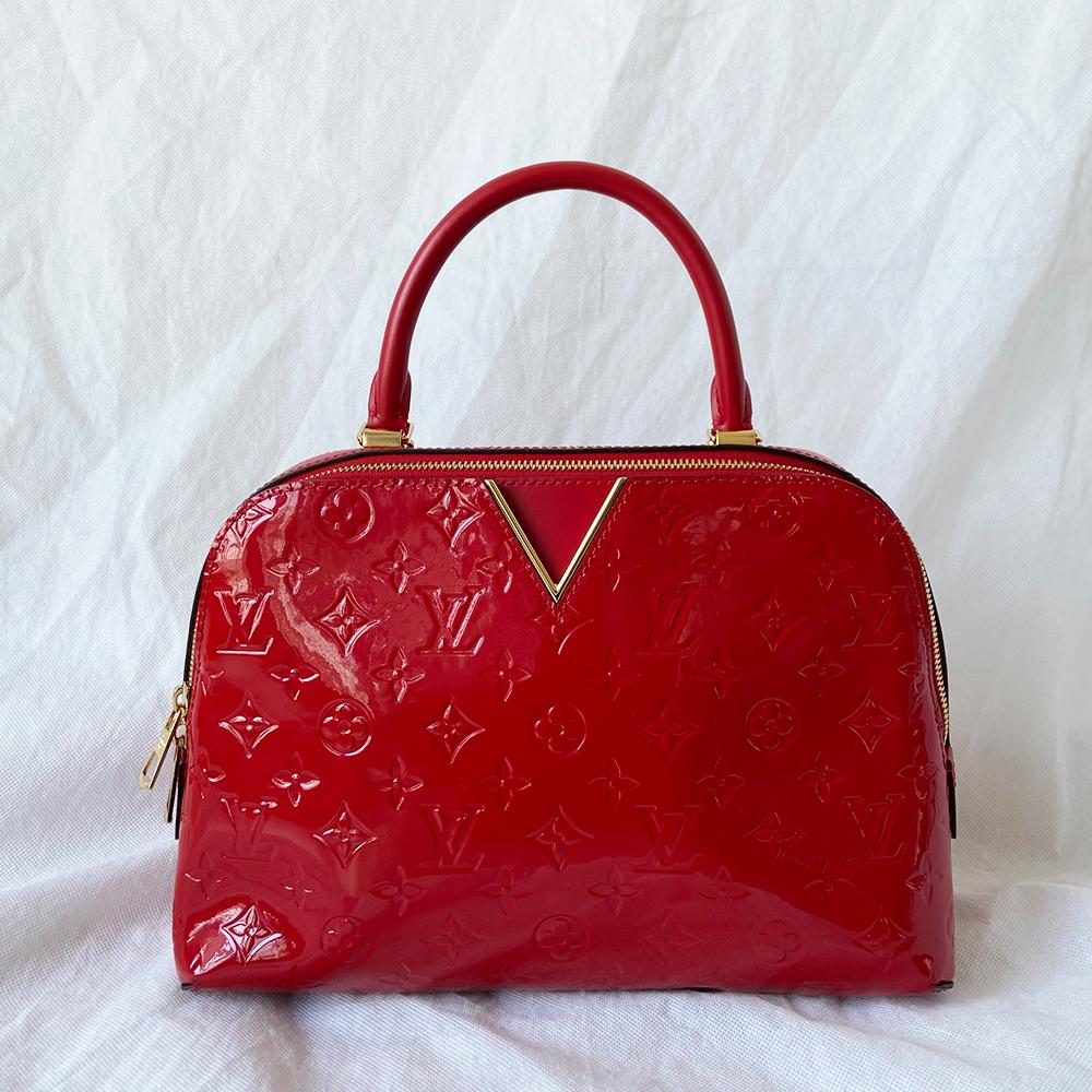 Louis Vuitton Cerise Monogram Vernis Melrose Bag