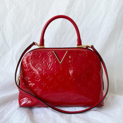 Louis Vuitton Cerise Monogram Vernis Melrose Bag
