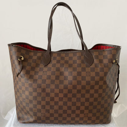Louis Vuitton Damier Ebene Canvas Neverfull GM Bag