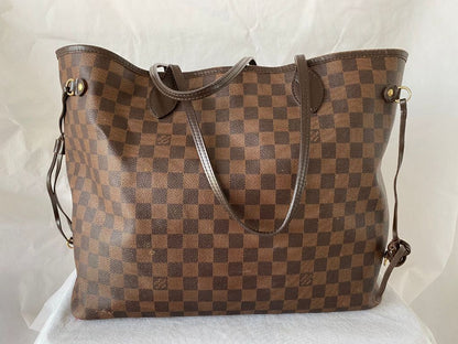 Louis Vuitton Damier Ebene Canvas Neverfull GM Bag