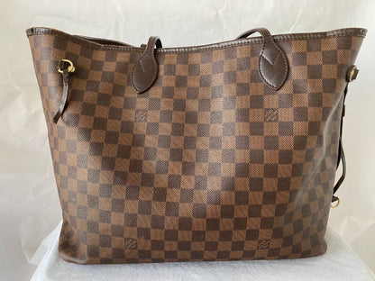 Louis Vuitton Damier Ebene Canvas Neverfull GM Bag