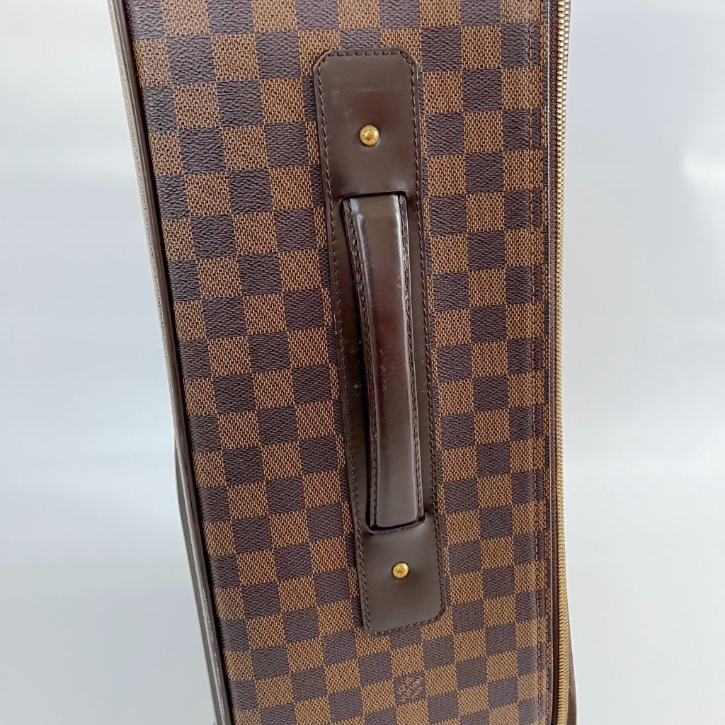 Louis Vuitton Damier Leather Trolley With Front Pocket Suitcase