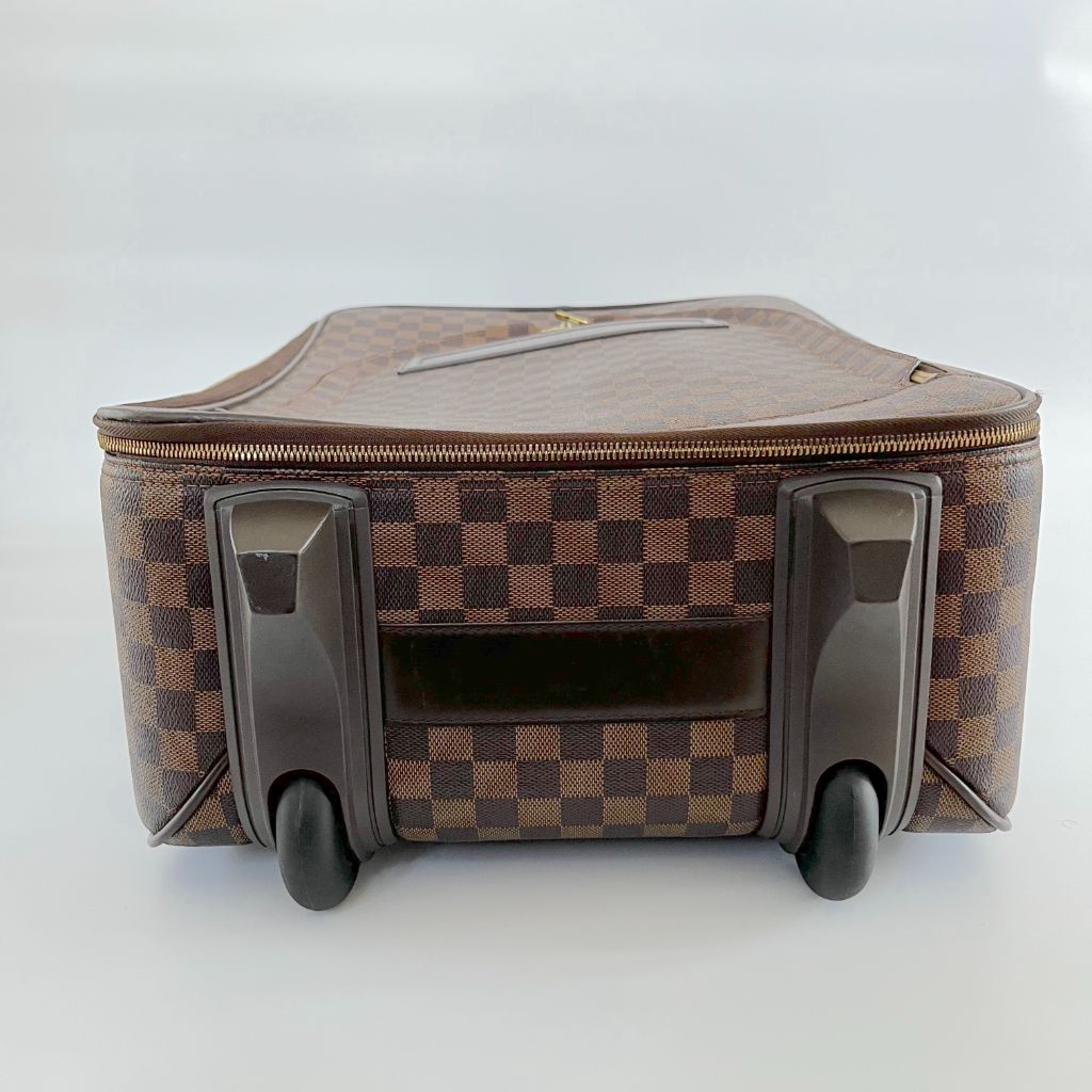 Louis Vuitton Damier Leather Trolley With Front Pocket Suitcase