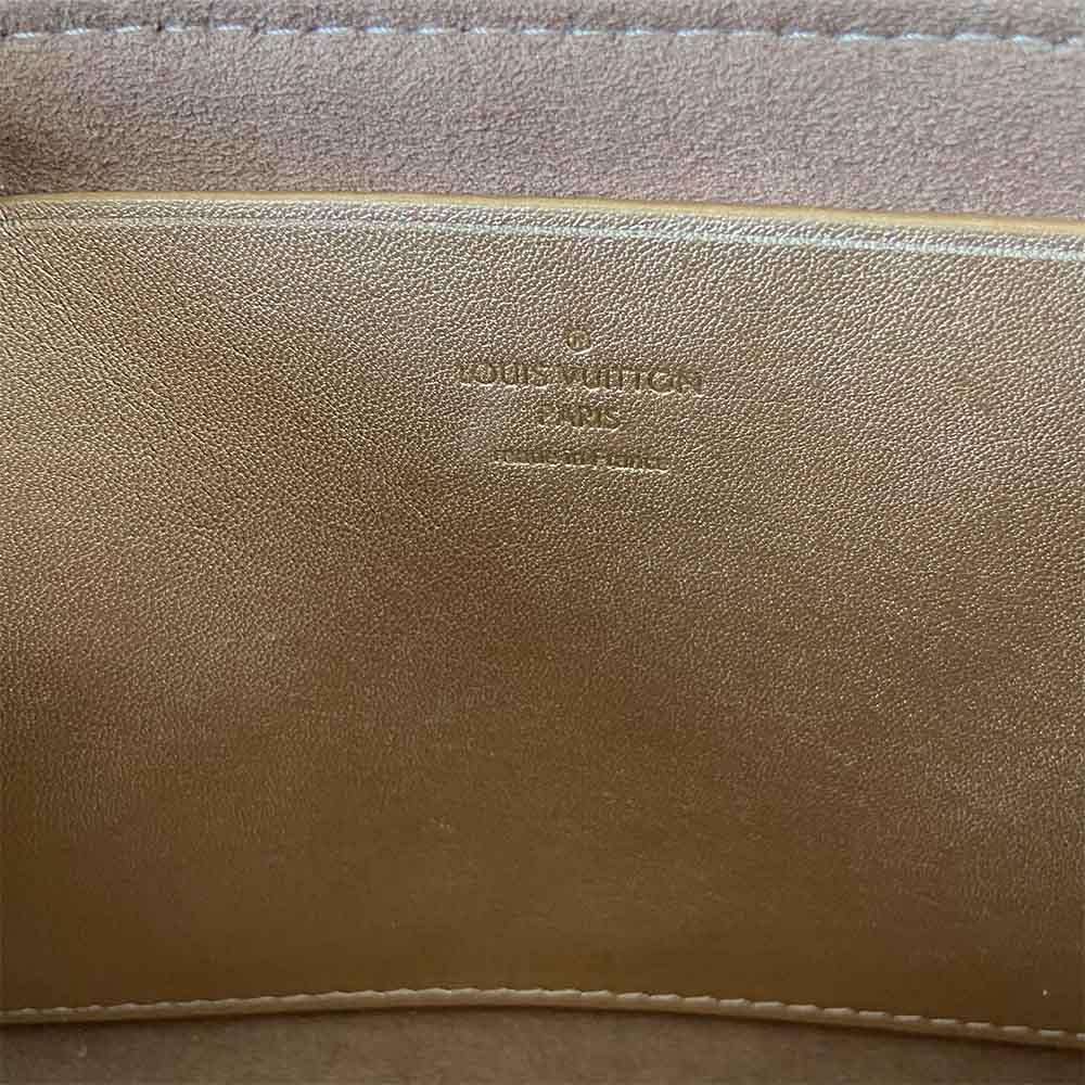 Louis Vuitton Gold Leather Love Note Bag