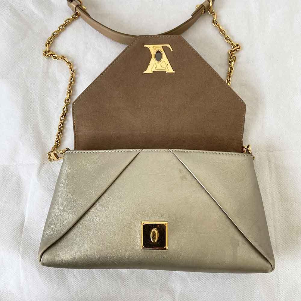 Louis Vuitton Gold Leather Love Note Bag