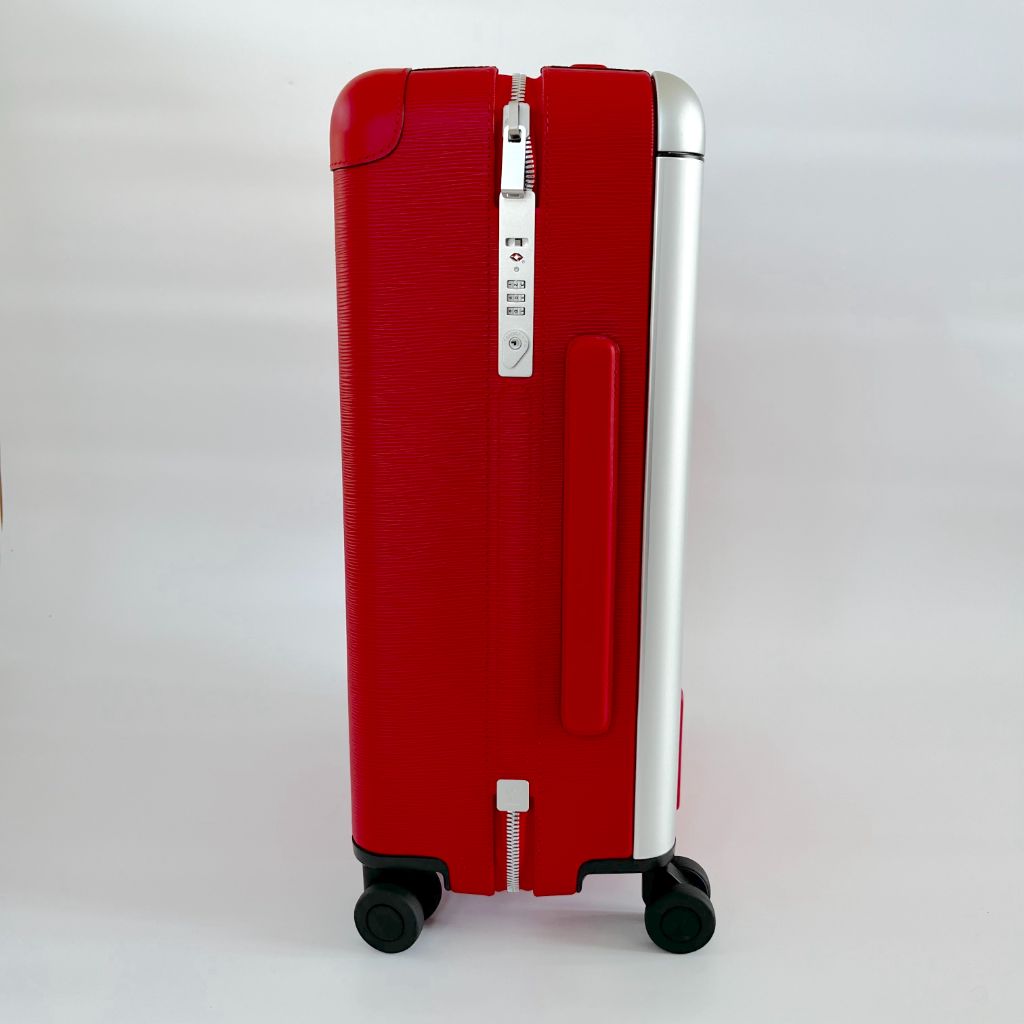 Louis Vuitton Horizon 55 Red Epi Leather Trolley Suitcase