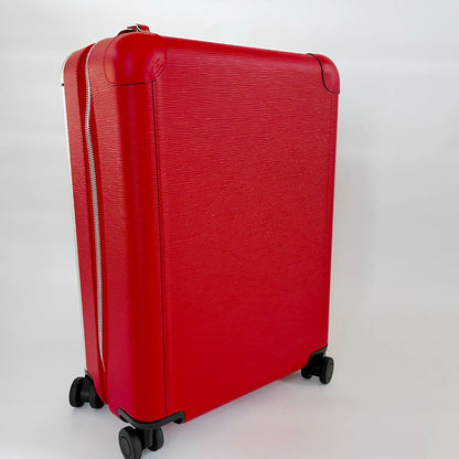 Louis Vuitton Horizon 55 Red Epi Leather Trolley Suitcase
