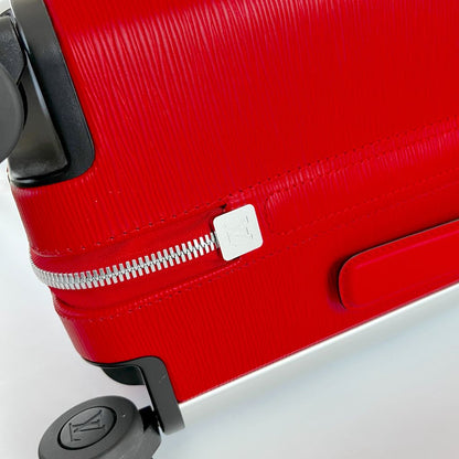 Louis Vuitton Horizon 55 Red Epi Leather Trolley Suitcase