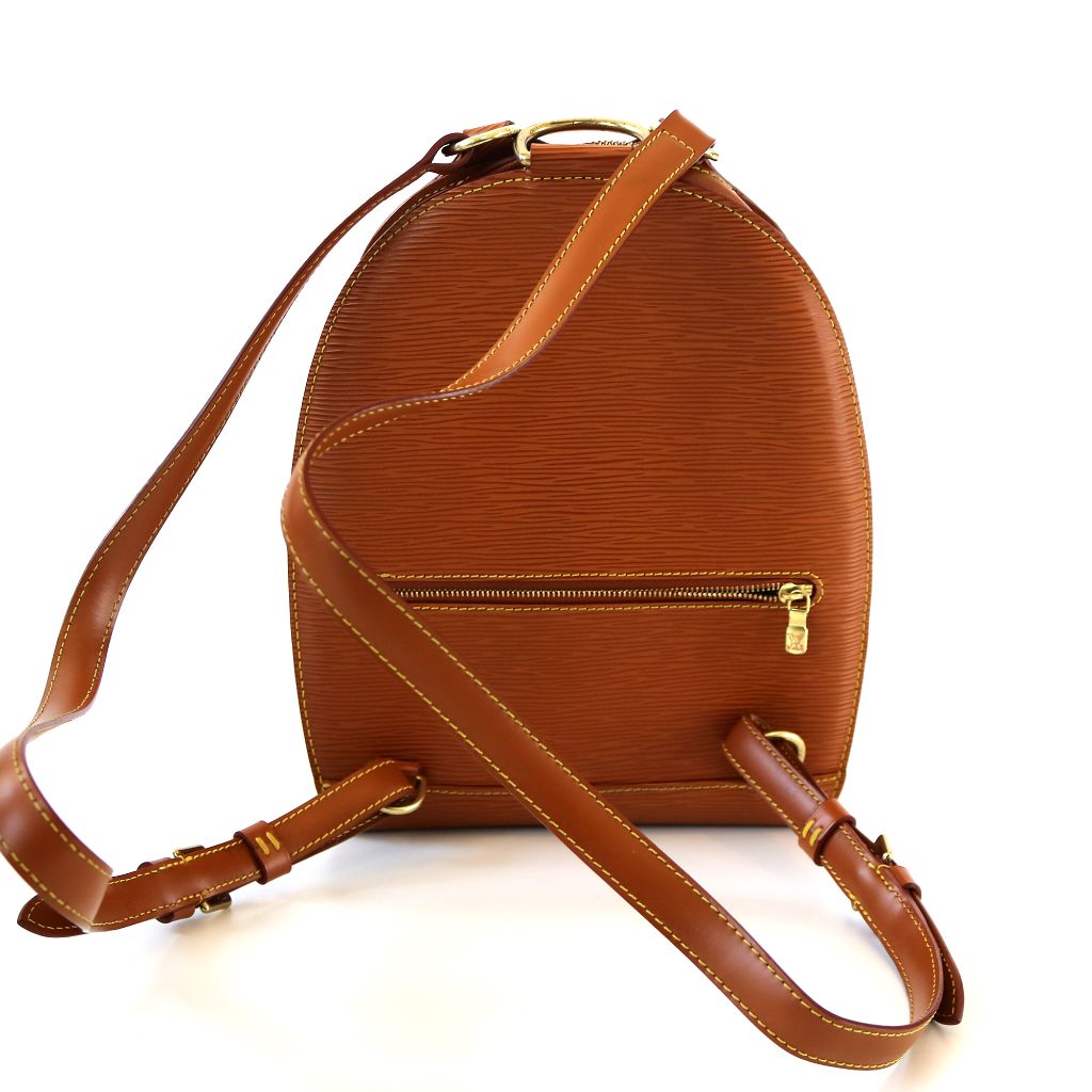 Louis Vuitton Mabillon Brown Epi Leather Backpack Bag