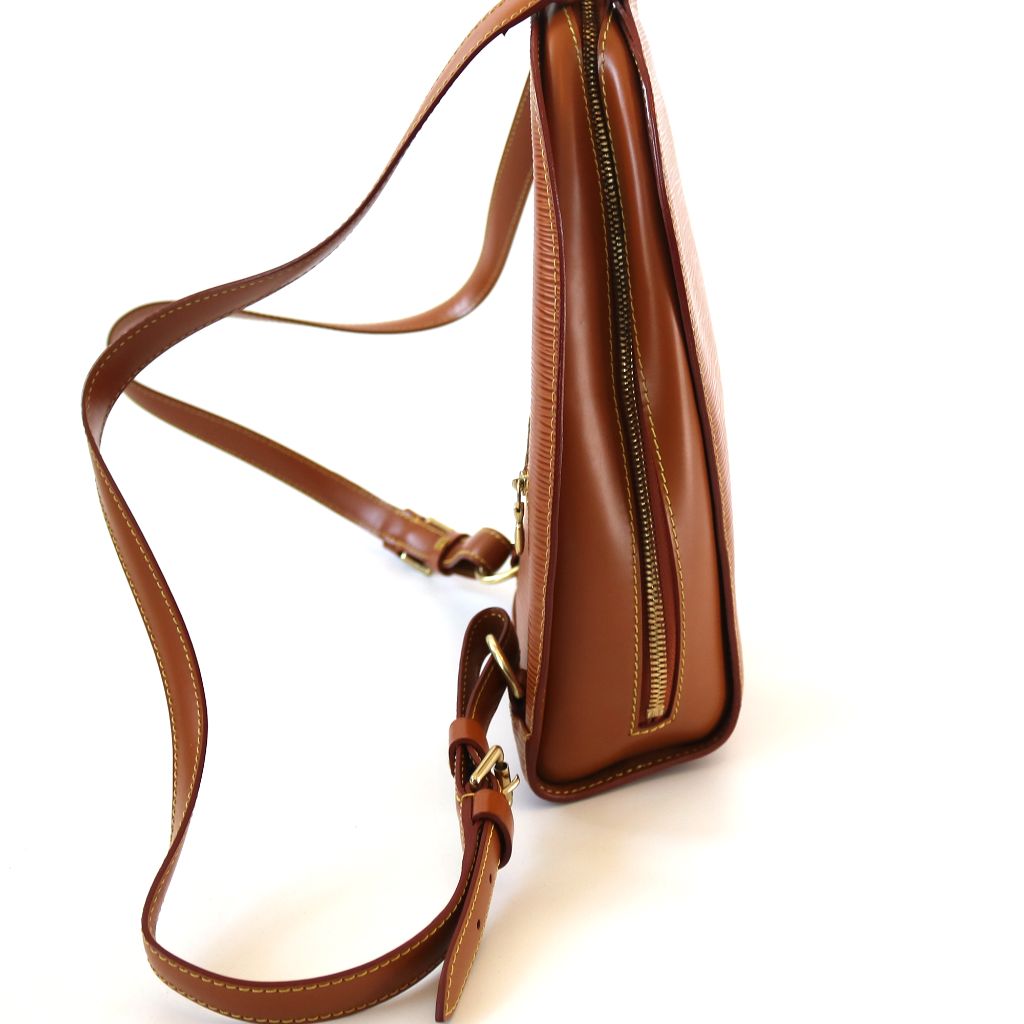 Louis Vuitton Mabillon Brown Epi Leather Backpack Bag