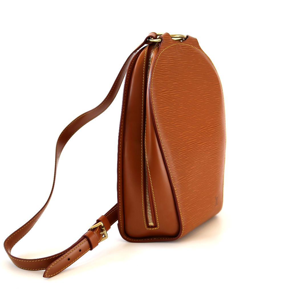 Louis Vuitton Mabillon Brown Epi Leather Backpack Bag