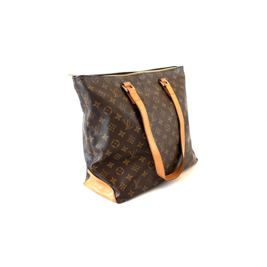 Louis Vuitton Monogram Cabas Mezzo Shoulder Bag