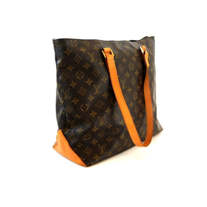 Louis Vuitton Monogram Cabas Mezzo Shoulder Bag