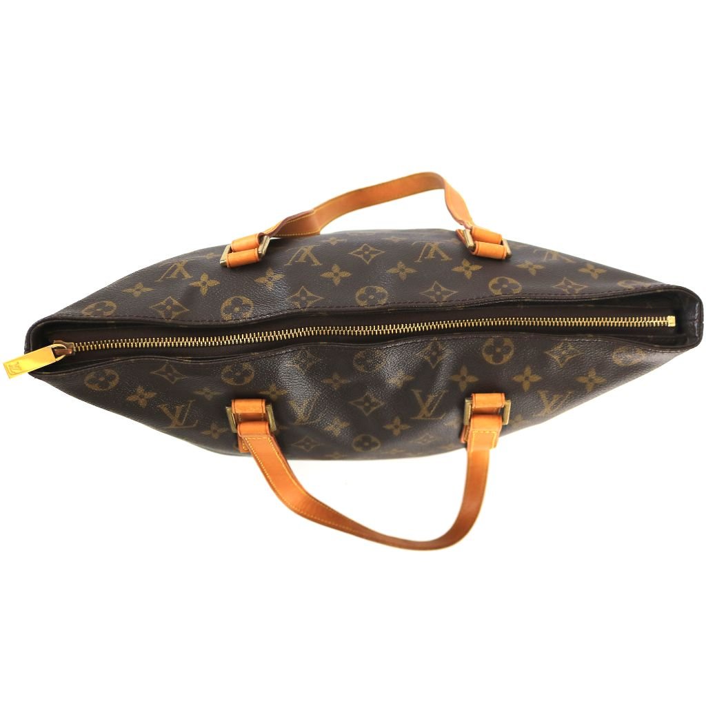 Louis Vuitton Monogram Cabas Mezzo Shoulder Bag
