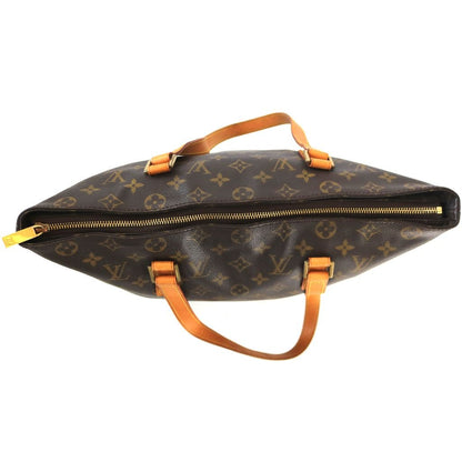 Louis Vuitton Monogram Cabas Mezzo Shoulder Bag