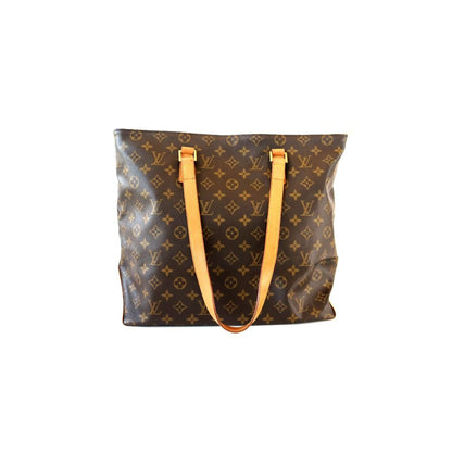 Louis Vuitton Monogram Cabas Mezzo Shoulder Bag