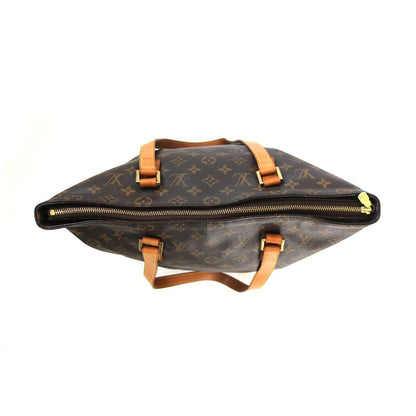 Louis Vuitton Monogram Cabas Mezzo Shoulder Bag