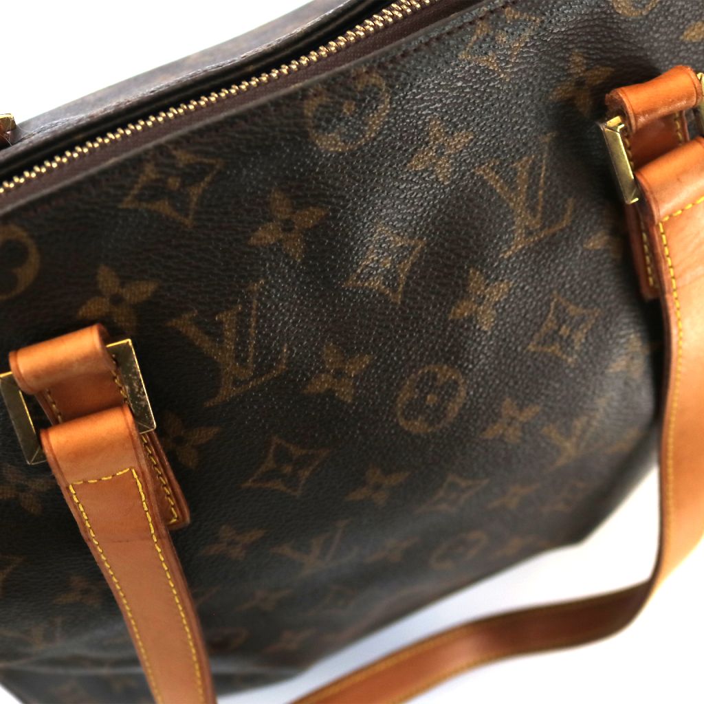 Louis Vuitton Monogram Cabas Mezzo Shoulder Bag