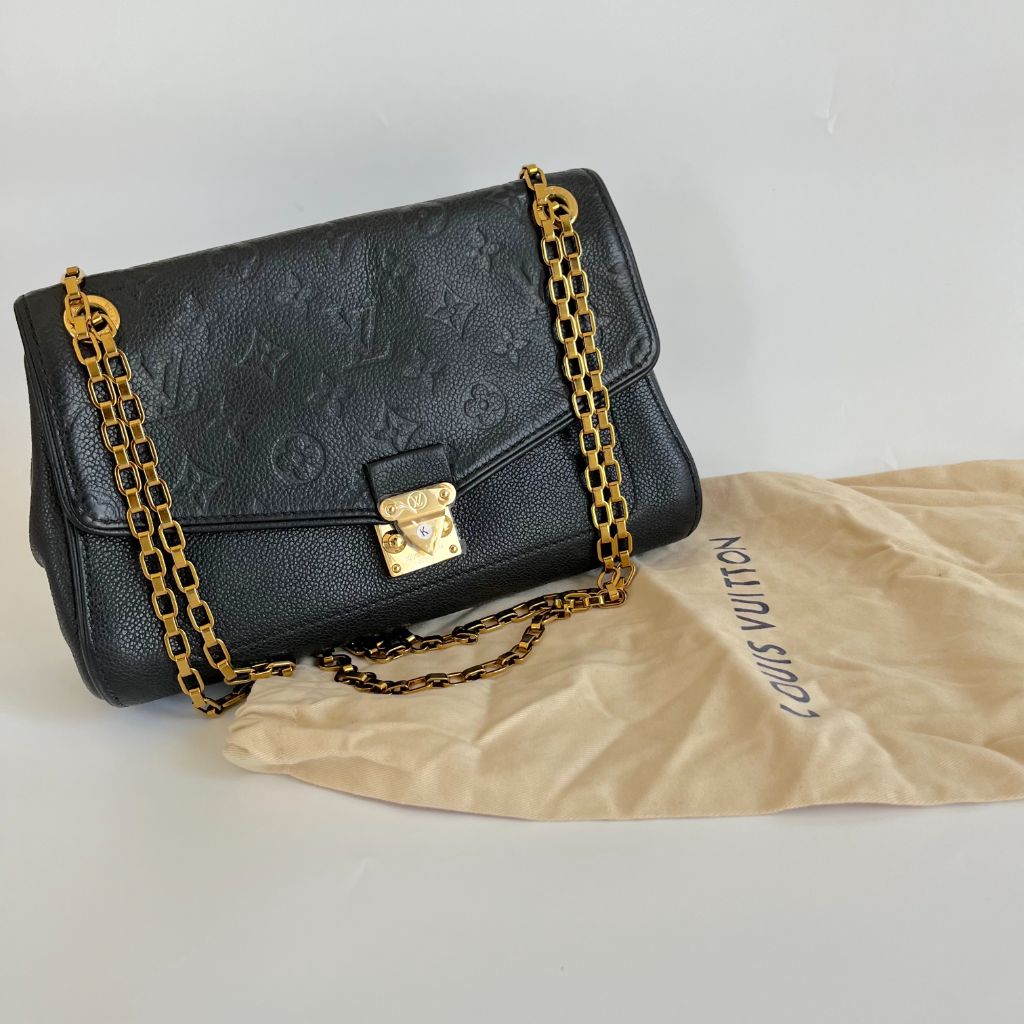 Louis Vuitton Monogram Empreinte Saint Germain MM Shoulder Bag