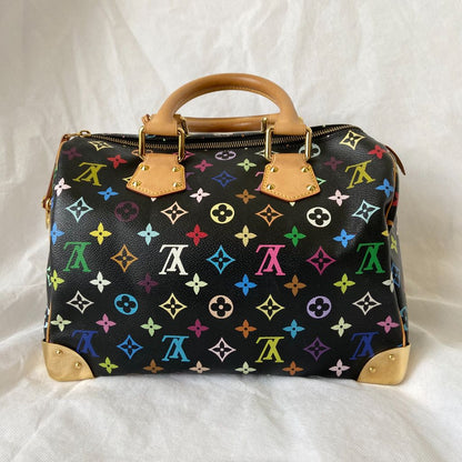 Louis Vuitton Monogram Multicolor Speedy 30 Handbag