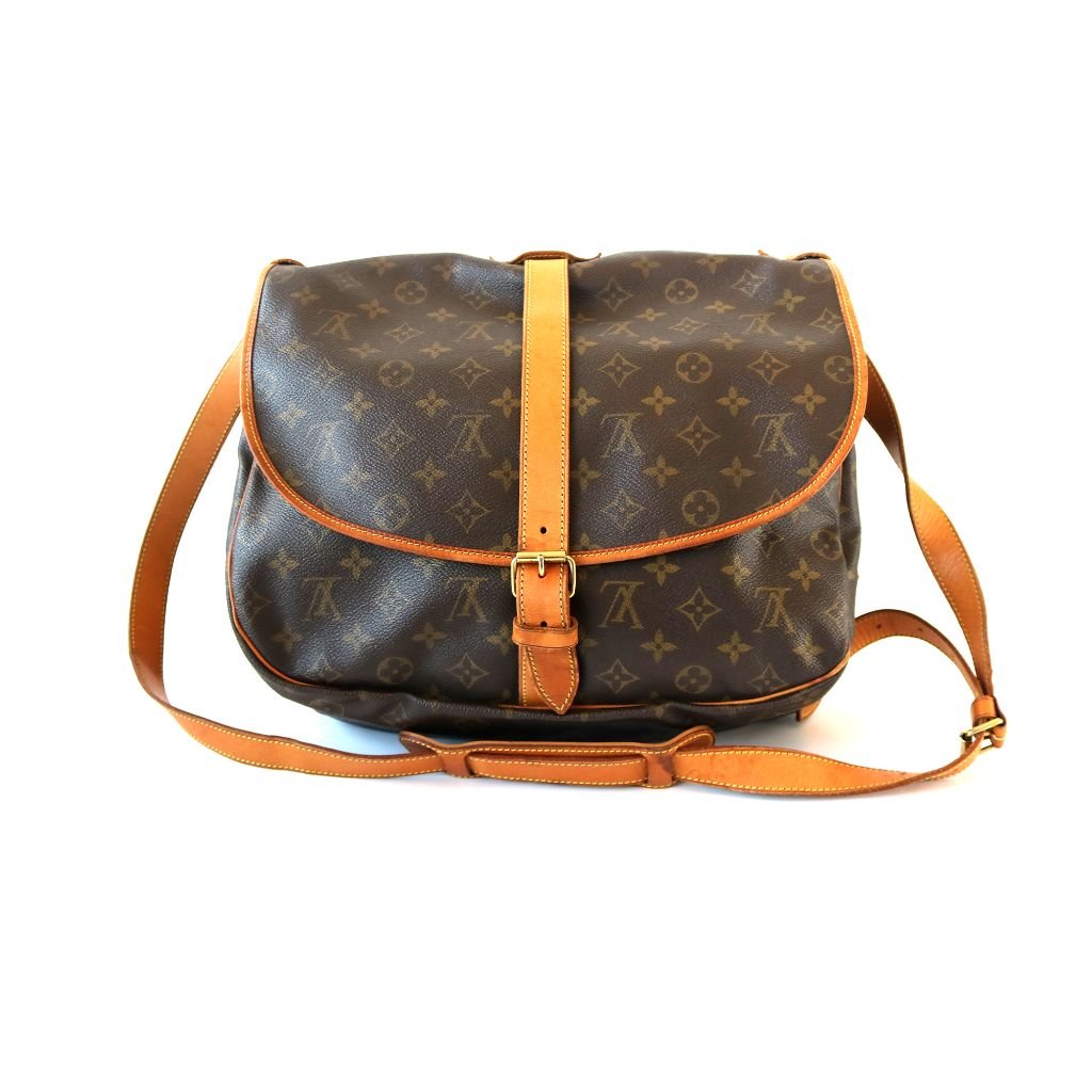 Louis Vuitton Monogram Saumur 35 Shoulder Bag