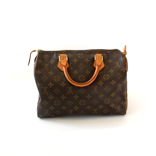 Louis Vuitton Monogram Speedy 30 Handbag