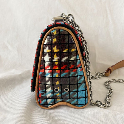 Louis Vuitton Multicolor Patchwork Leather Twist PM Bag