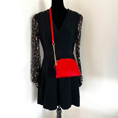 Louis Vuitton red epi leather BB alma bag