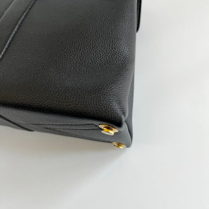 Louis Vuitton Rose Des Vents Black Leather PM Bag