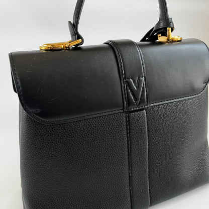 Louis Vuitton Rose Des Vents Black Leather PM Bag