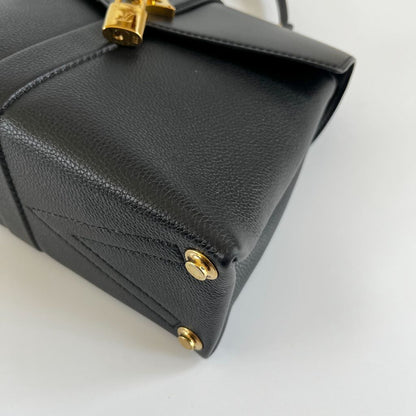 Louis Vuitton Rose Des Vents Black Leather PM Bag