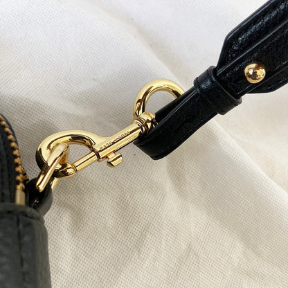 Marc Jacobs black snapshot bag