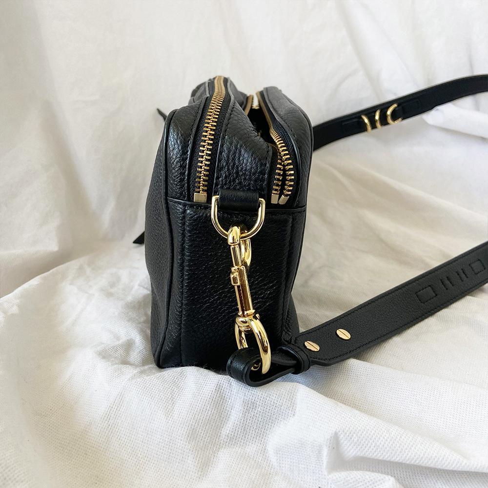 Marc Jacobs black snapshot bag