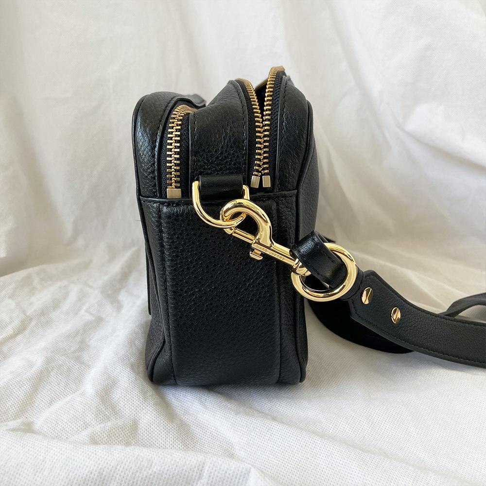 Marc Jacobs black snapshot bag