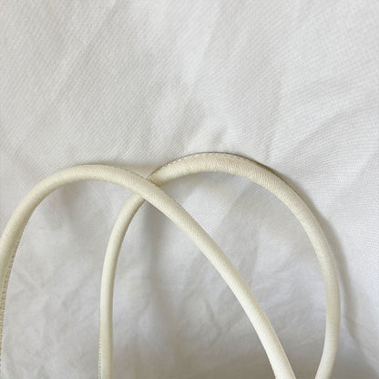 Marc Jacobs White Leather Shopper Tote Bag