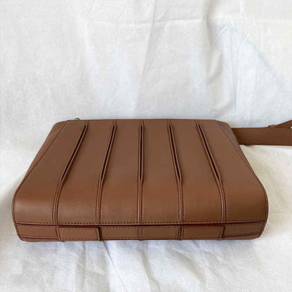 Max Mara brown leather Whitney Bag