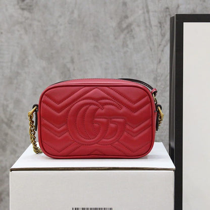 GUCCI Marmont matelasse mini bag