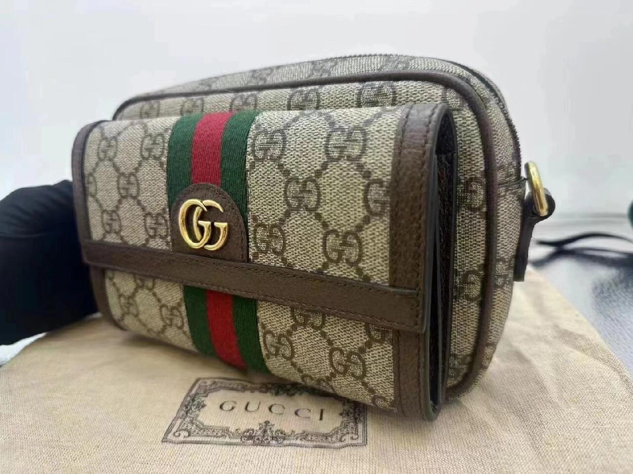 GUCCI OPHIDIA GG MINI BAG