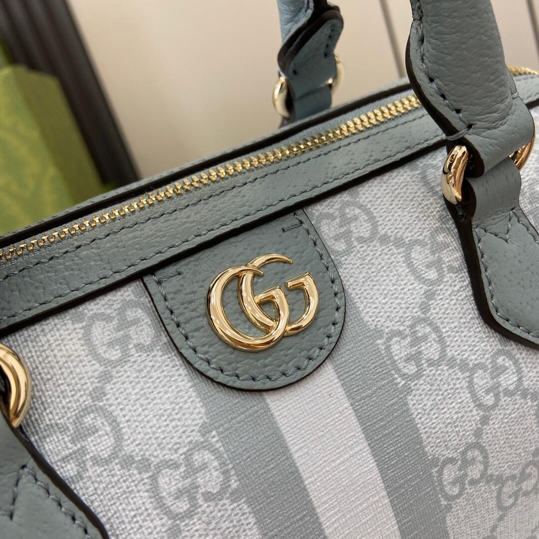GUCCI OPHIDIA GG MINI TOP HANDLE BAG