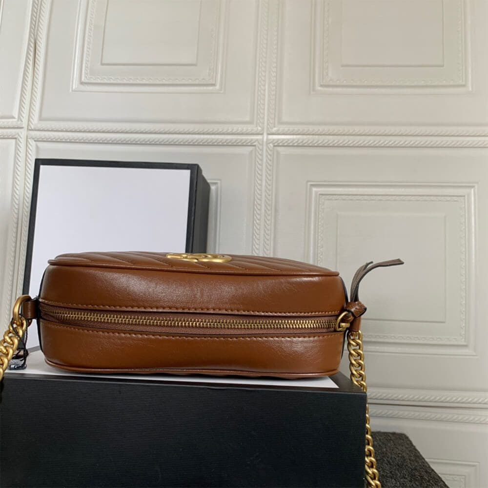GUCCI Marmont small matelasse shoulder bag