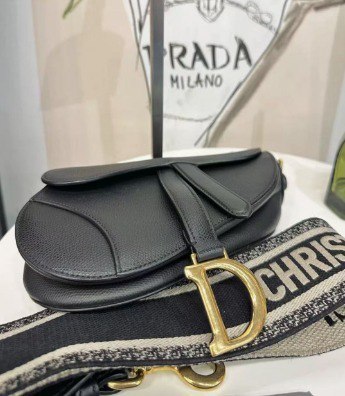 Dior Saddle Bag Black New