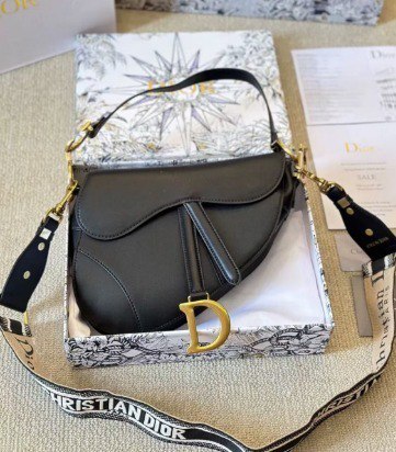 Dior Saddle Bag Black New