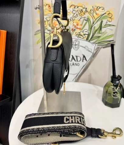 Dior Saddle Bag Black New