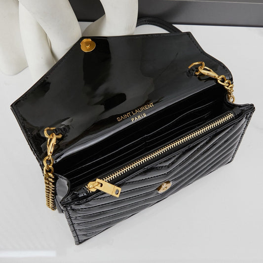 YSL Envelope Medium Chain Bag
