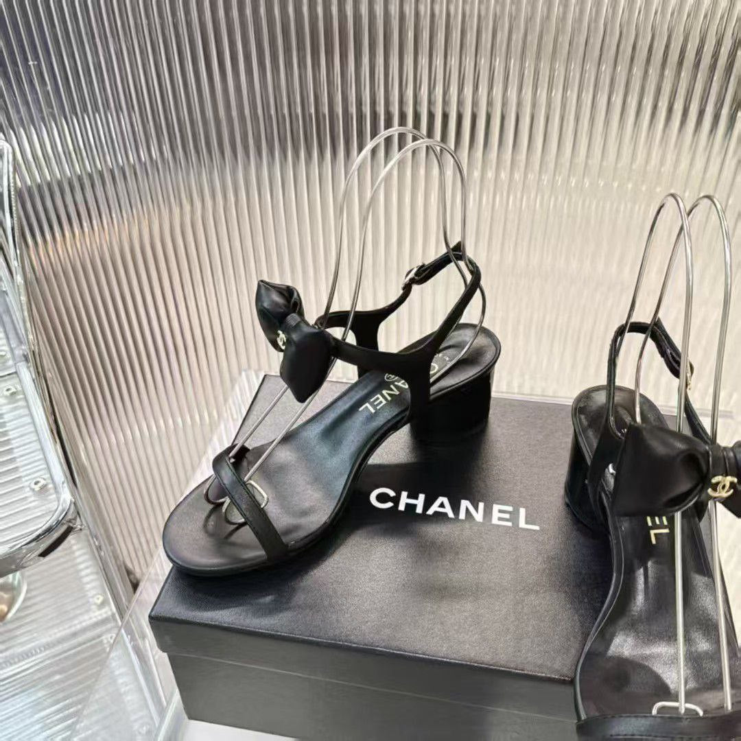 CHANEL Bow High Heels