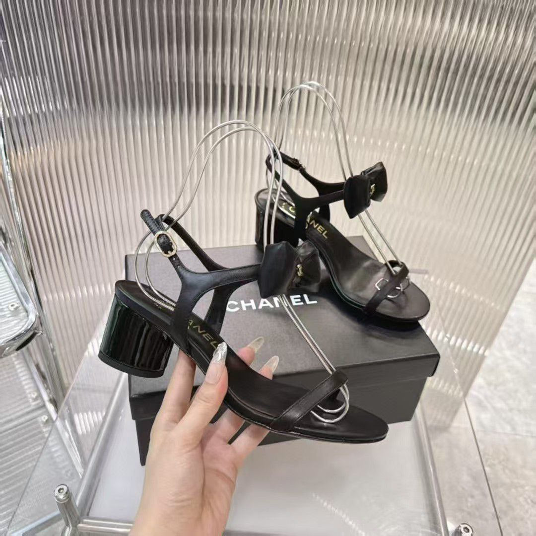 CHANEL Bow High Heels