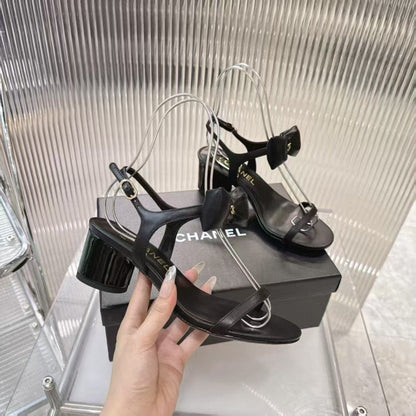 CHANEL Bow High Heels