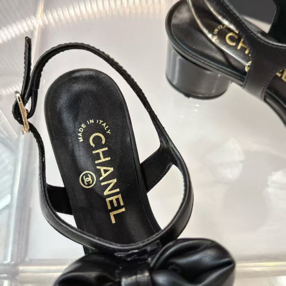 CHANEL Bow High Heels