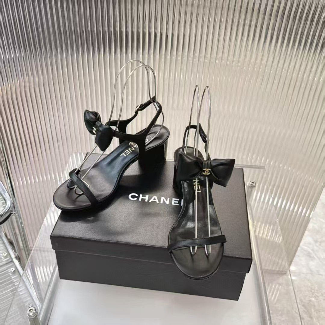 CHANEL Bow High Heels