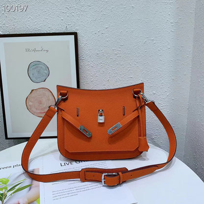 Hermes Orange Poppy Swift Bag